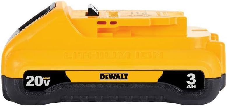 DEWALT 20V MAX Battery Pack with Charger, 3 Ah, Extra Long Run Time (DCB230C)