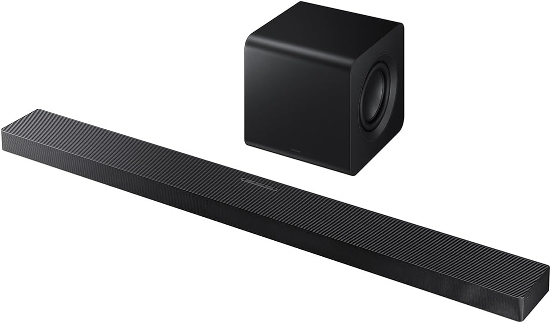 Samsung QN100QN80FFXZA 100 Inch Neo QLED QN80F Series Supreme UHD 4K TV with a HW-QS700F 3.1.2 Ch Dolby Atmos Soundbar and Subwoofer (2025)