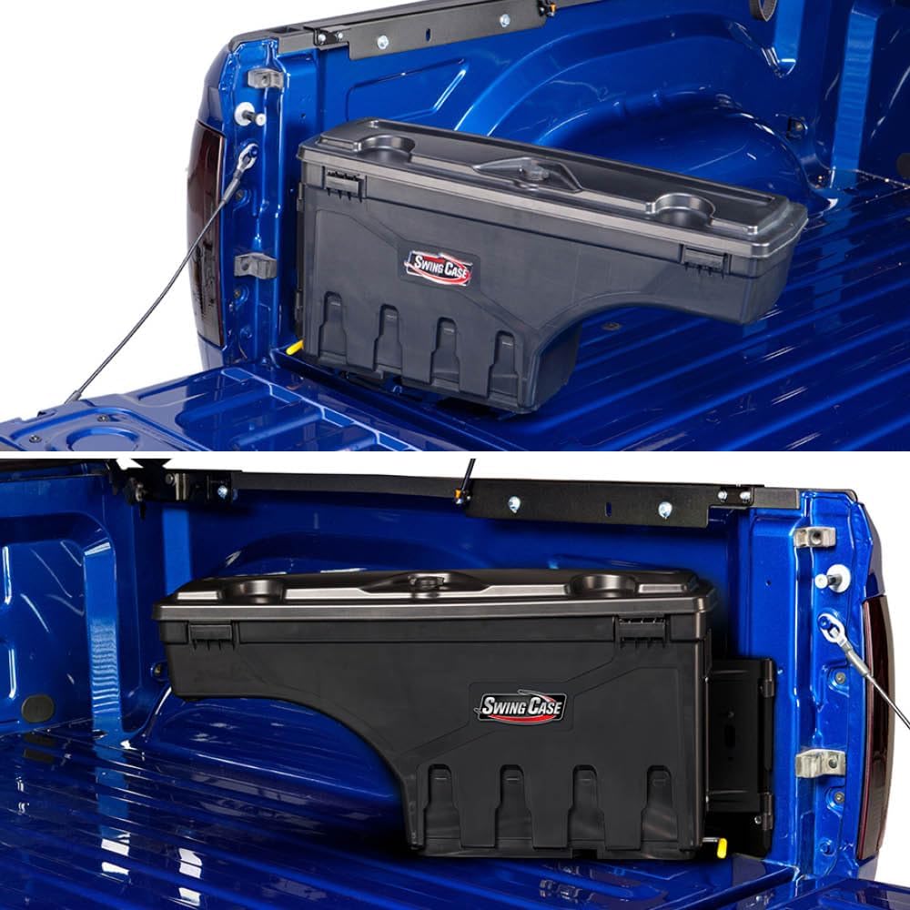 RealTruck UnderCover SwingCase Truck Bed Storage Box | SC302D | Fits 2019 - 2025 Dodge Ram 1500/2500 Drivers Side (New Body Style)