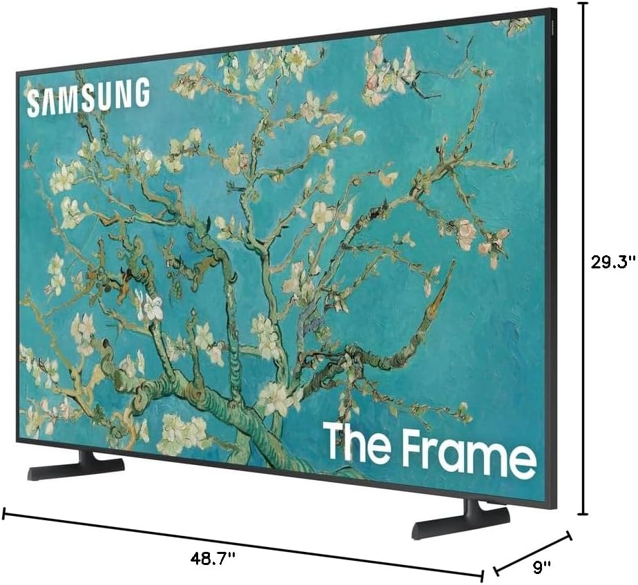 SAMSUNG QN55LS03BAFXZA 55' The Frame 4K UltraHD Smart QLED TV with an Additional 1 Year Coverage by Epic Protect (2022)