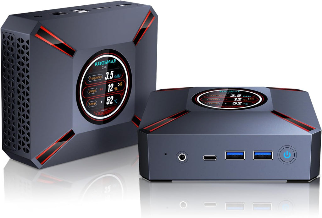 Mini PC Win 11 Pro, Mini Computers Core i9-12900HK (14C/20T, up to 5.0GHz) 32GB DDR4,DP/HDMI 8K/4K,2TB PCIe 3.0 SSD, WiFi 6, BT 5.2 Desktop Computers for Office & Business(32GB+2TB)