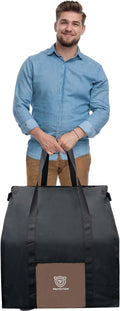 Faraday Bag for Large Generators and Electronics, Military-Grade RF Shielding For Computer Towers,Mobile Devices, EMP Protection Signal Isolation Anti-tracking Data Privacy
