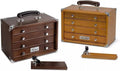 Gerstner International GI-T12 & GI-T12D 2-Chest TWIN MINI Red/Dark Oak Combo Set