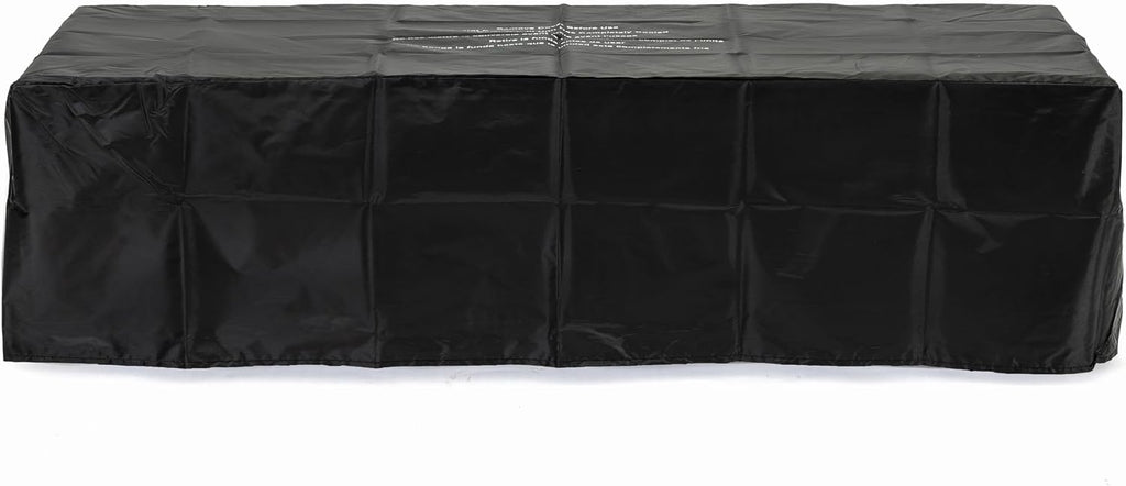 Outdoor Fire Pit Table Propane Gas Fire pits Outdoor Fireplaces 54'' Rectangular Firepit Table, 50,000 BTU Fire Table for Patio Set, Three Options of Assembled Hight Grey.