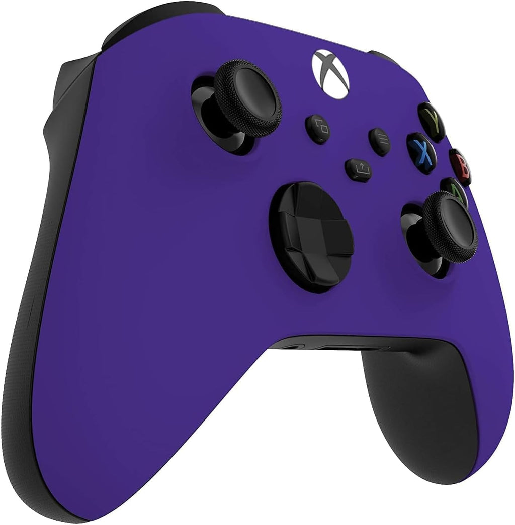 Custom Controllerzz Wireless Controller for Microsoft Xbox Series X/S & Xbox One - Custom Soft Touch Feel - Custom Xbox Series X/S Controller (X/S Purple)