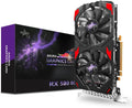 Kelinx AISURIX RX 580 Graphics Card, 2048SP, Real 8GB, GDDR5, 256 Bit, Pc Gaming Video Card, 2XDP, HDMI, PCI Express 3.0 with Freeze Fan Stop for Desktop Computer Gaming Gpu