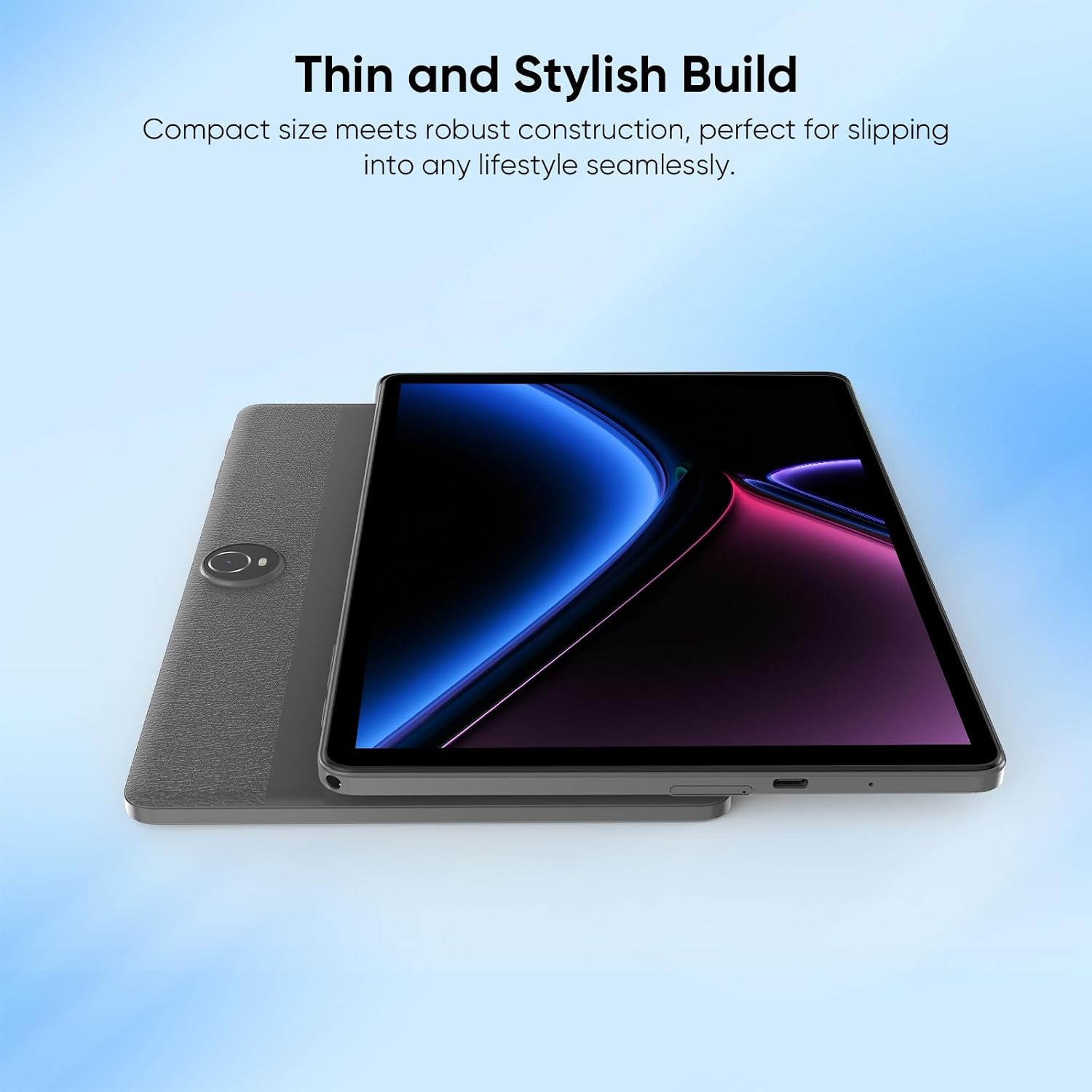 WXUNJA 11 Inch Android 16 Tablet with Keyboard, 32GB RAM+128GB Storage, 1TB Expand, 8000mAh Battery, 5MP+8MP Camera, Dual Band WiFi 6, IPS Touch Screen, Mouse/Stylus/Case/Charger Inside, Light Black