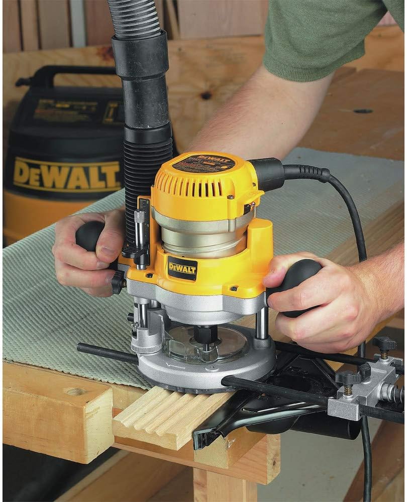 DEWALT Router, Fixed/Plunge Base Kit, 12-Amp, 2-1/4-HP (DW618B3)