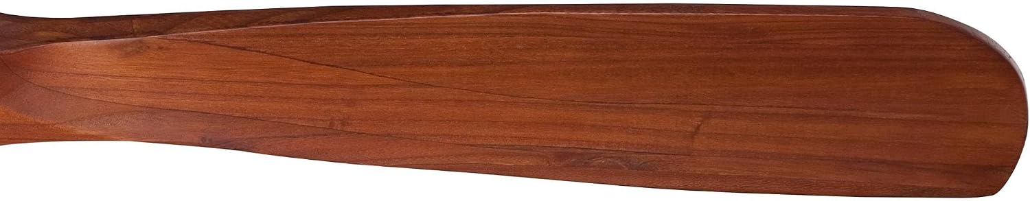 Casa Vieja 52' Delta-Wing DC Rustic Farmhouse 3 Blade Indoor Outdoor Ceiling Fan with Remote Oil Rubbed Bronze Walnut Solid Wood Damp Rated for Cottage Core Patio Exterior House Home Porch Garage