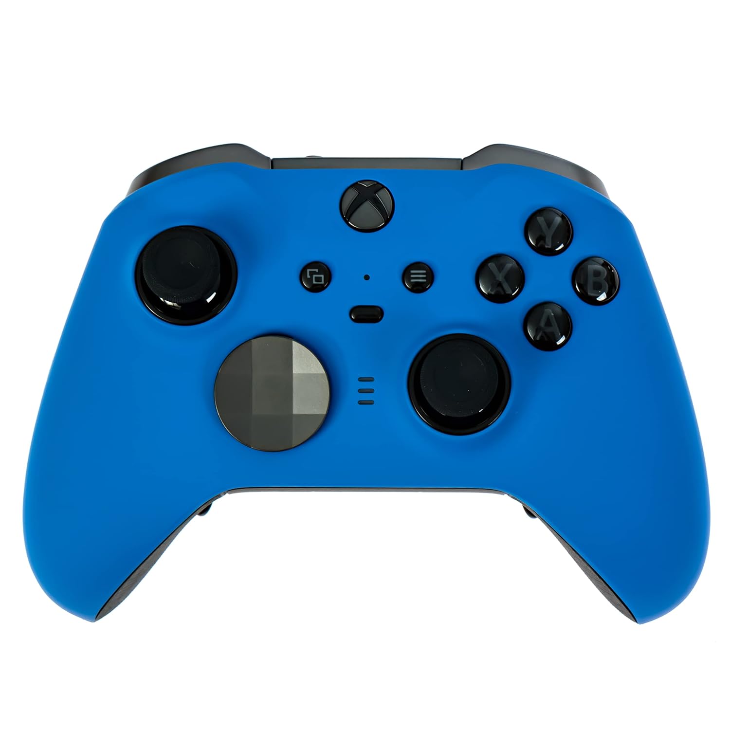 Xbox Elite Series 2 Custom Soft Touch Controller - Soft Touch Feel, Added Grip, Cool Blue Color - Compatible with Xbox One, Series X, Series S
