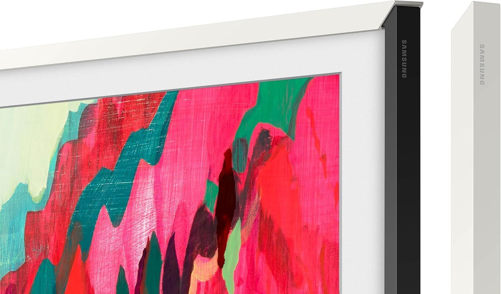 Samsung 75-Inch Class QLED 4K LS03D The Frame Series Quantum HDR Smart TV (QN75LS03D, 2024 Model) + Includes White Bezel Value $199 - VGSCFF75WTB