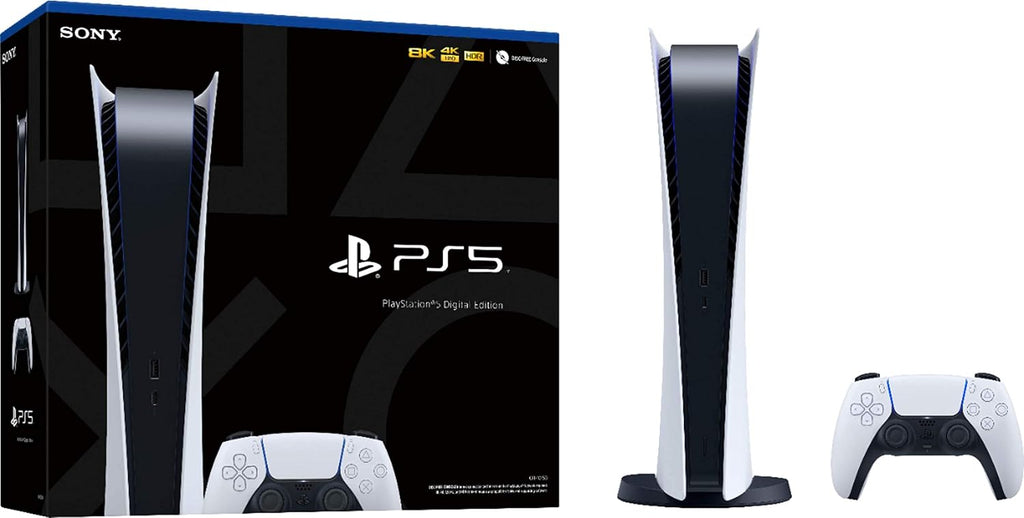 Playstation 5 Digital Edition PS5 Gaming Console (Renewed)
