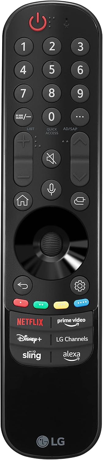 LG QNED80 Series 75-Inch Class QNED Mini LED Smart TV 4K Processor Smart Flat Screen TV for Gaming with Magic Remote AI-Powered 75QNED80URA, 2023 with Alexa Built-in (Renewed)