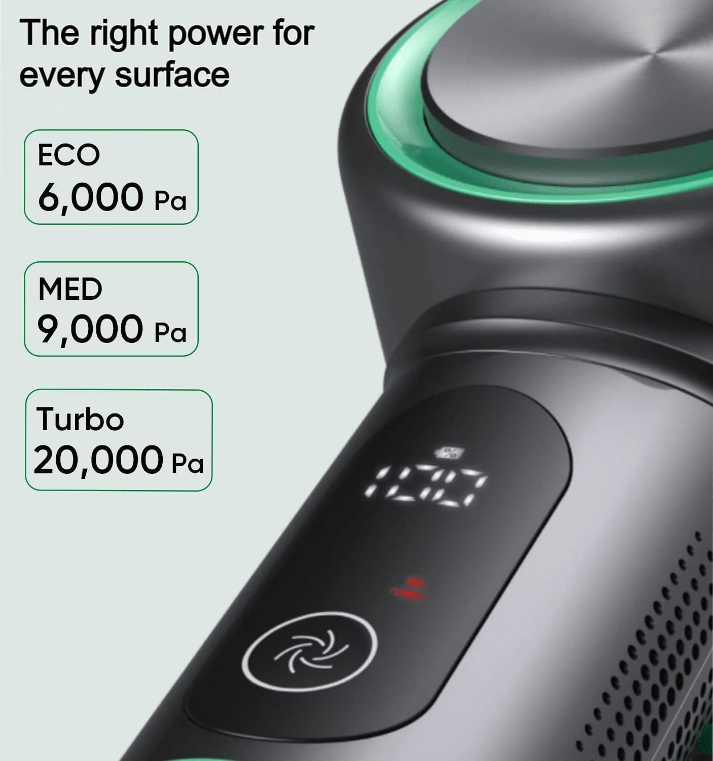 Wyze Cordless Vacuum S with 20Kpa Powerful Suction, Lightweight Stick with HEPA Filter, 300W Powerful Brushless Motor, 40mins Runtime for Home Hard Floor Carpet Pet Hair