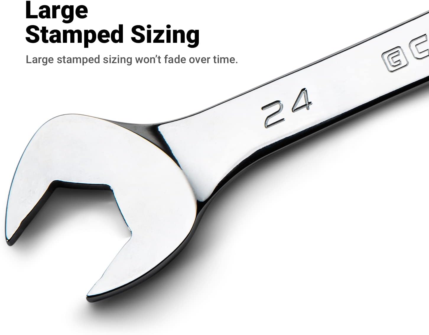 Capri Tools Angle Open End Wrench Set, 30° and 60° angles, 1/4 to 1 in. SAE, 13-Piece with Mechanic' Tray