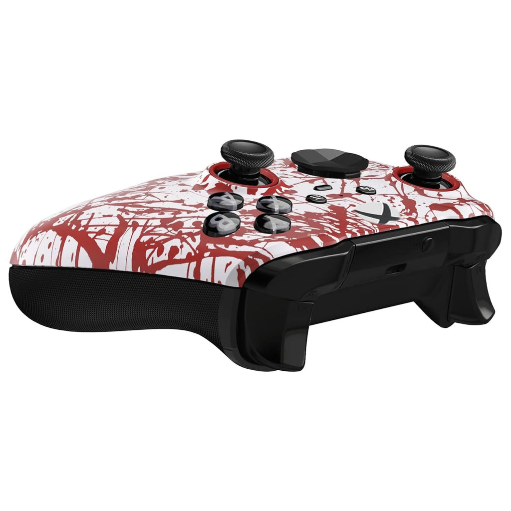 Custom Controllerzz Elite Series 2 Controller Compatible With Xbox One, Xbox Series S, and Xbox Series X (Blood Splatter)