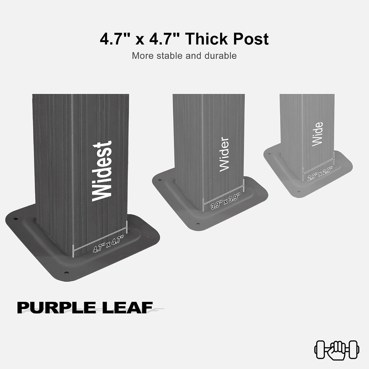 PURPLE LEAF 10' X 14' Aluminum Gazebo with Galvanized Steel Double Roof Permanent Hardtop Gazebo for Patio Lawn and Garden Included Netting and Beige Curtains