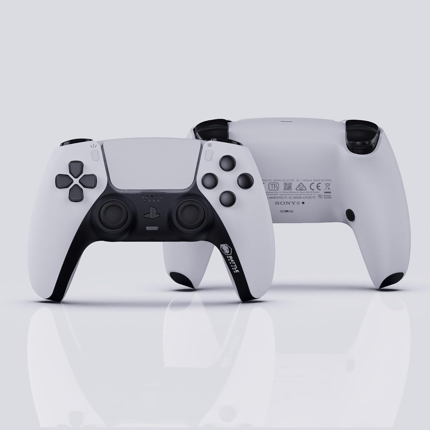 Battle Beaver SmartPad FPS Controller for PS5, Grey Camo/Black