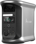 AMPACE Andes 1500 Power Station 2400W(Surge 3600W) Solar Generator, 1462Wh Solar Power Station, 1800W A-Boost Fast Charging, APP Control, Emergency Power for Home, Camping, Outdoor Battery Backup