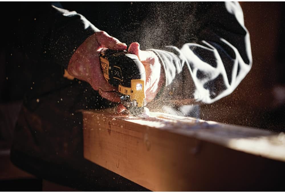 DEWALT DCS356BR 20V MAX XR Brushless Lithium-Ion 3-Speed Cordless Oscillating Multi-Tool (Tool Only) (Renewed)