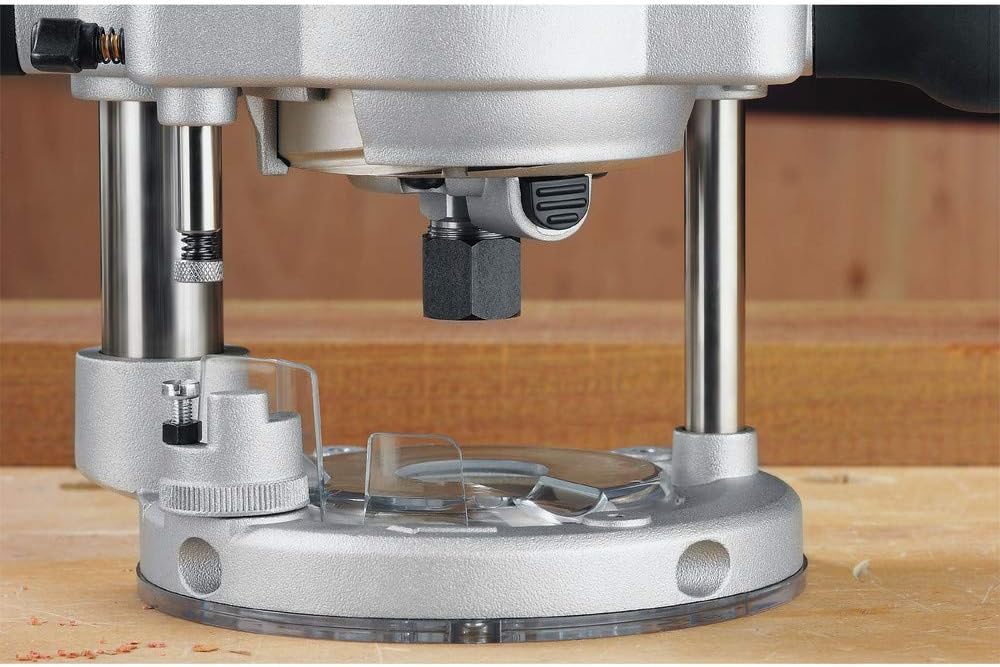 DEWALT Router, Fixed/Plunge Base Kit, 12-Amp, 2-1/4-HP (DW618B3)
