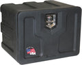 Buyers Products 1717100 Poly Truck Box, 18x 18x 24 Inches, Black - Surface & Underbody Mounted Truck Tool Box with Lockable T-Latch, Lightweight & Weatherproof, Great for ATVs & UTVs, Made in the USA