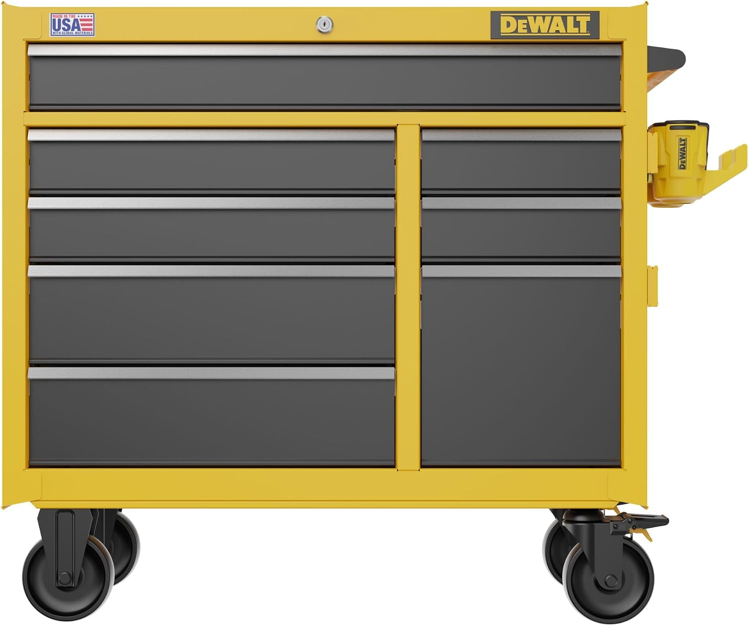 DEWALT Tool Chest with 9 Drawers, 41 Inch, 100lb Drawer Capacity, DEWALT Workshop Storage System Compatible (DWST41092)