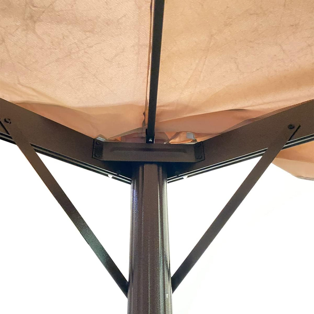Garden Winds Replacement Canopy Top Cover Compatible with The Purple Leaf ZYRP1010 10x10 Gazebo - Riplock 350