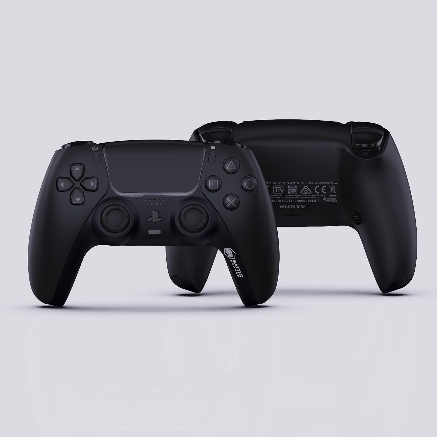 Battle Beaver Basic Pick Controller for PS5 with Rumbles In, TMR, X/O Rear Buttons, Carrying Case Starlight Blue [video game] [video game] [video game] [video game]