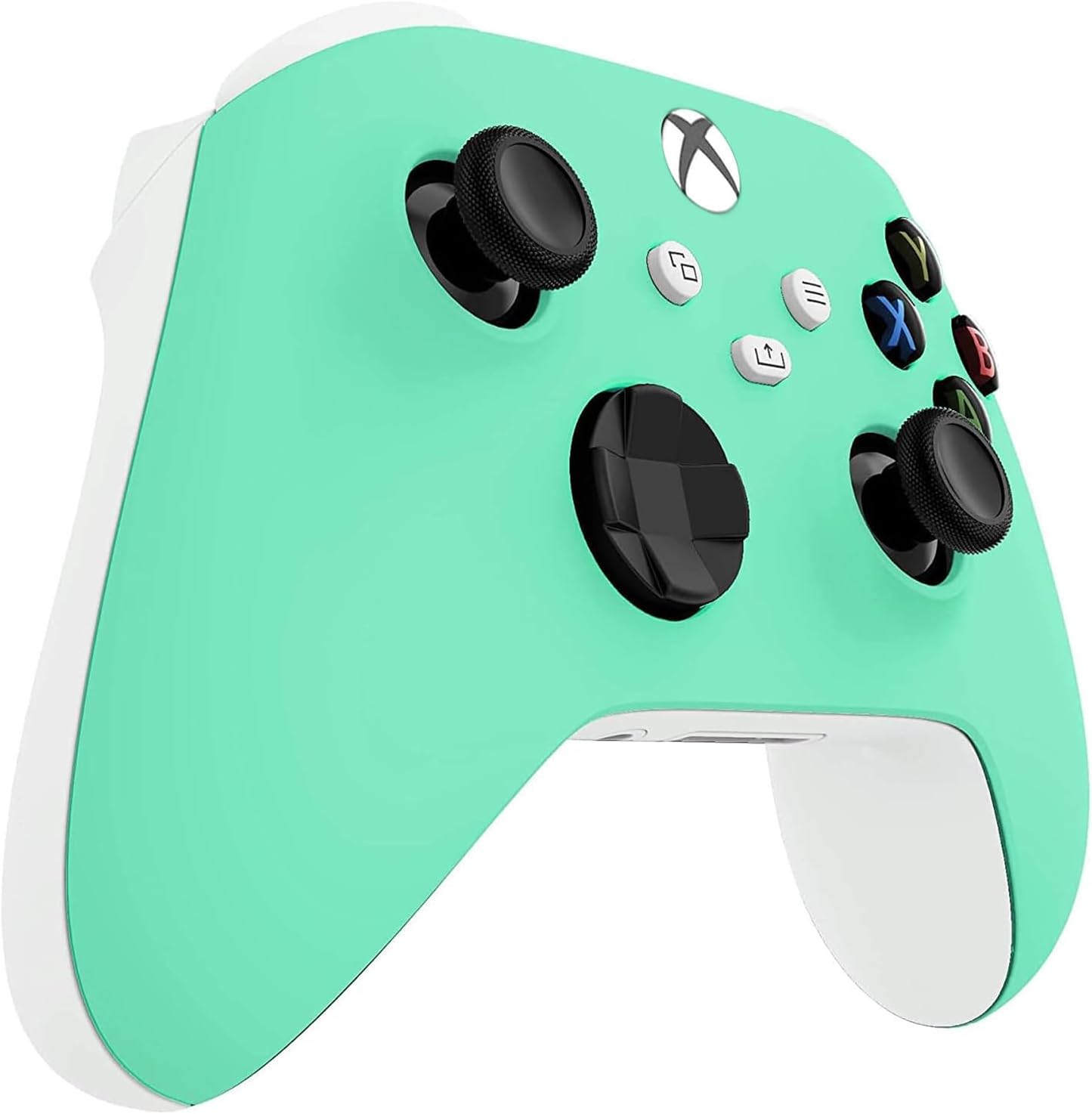 Custom Controllerzz Wireless Controller for Microsoft Xbox Series X/S & Xbox One - Custom Soft Touch Feel - Custom Xbox Series X/S Controller (X/S Green Mint)