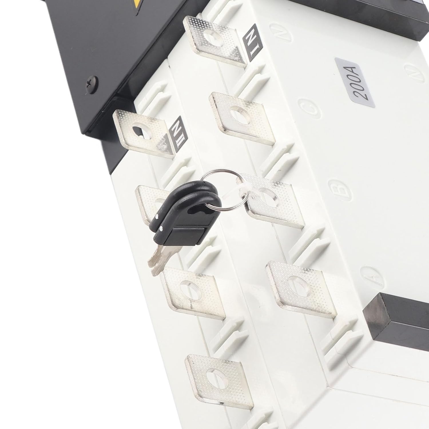 Generator Transfer Switch Isolated 2in 1out Mechanical Interlock Design Power Automatic Transfer Switch AC400V 250A (200A)