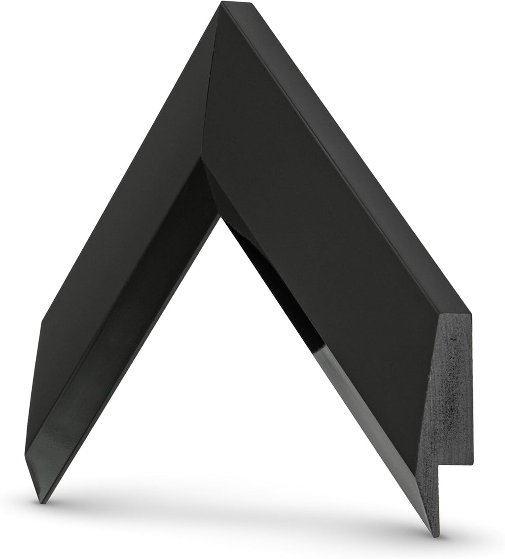Modern Tuxedo Black 50' Slim Deco TV Frame - Compatible ONLY with Samsung The Frame TVs (Fits 2021-2026, LS03A, LS03B, LS03C, LS03D, LS03FA)