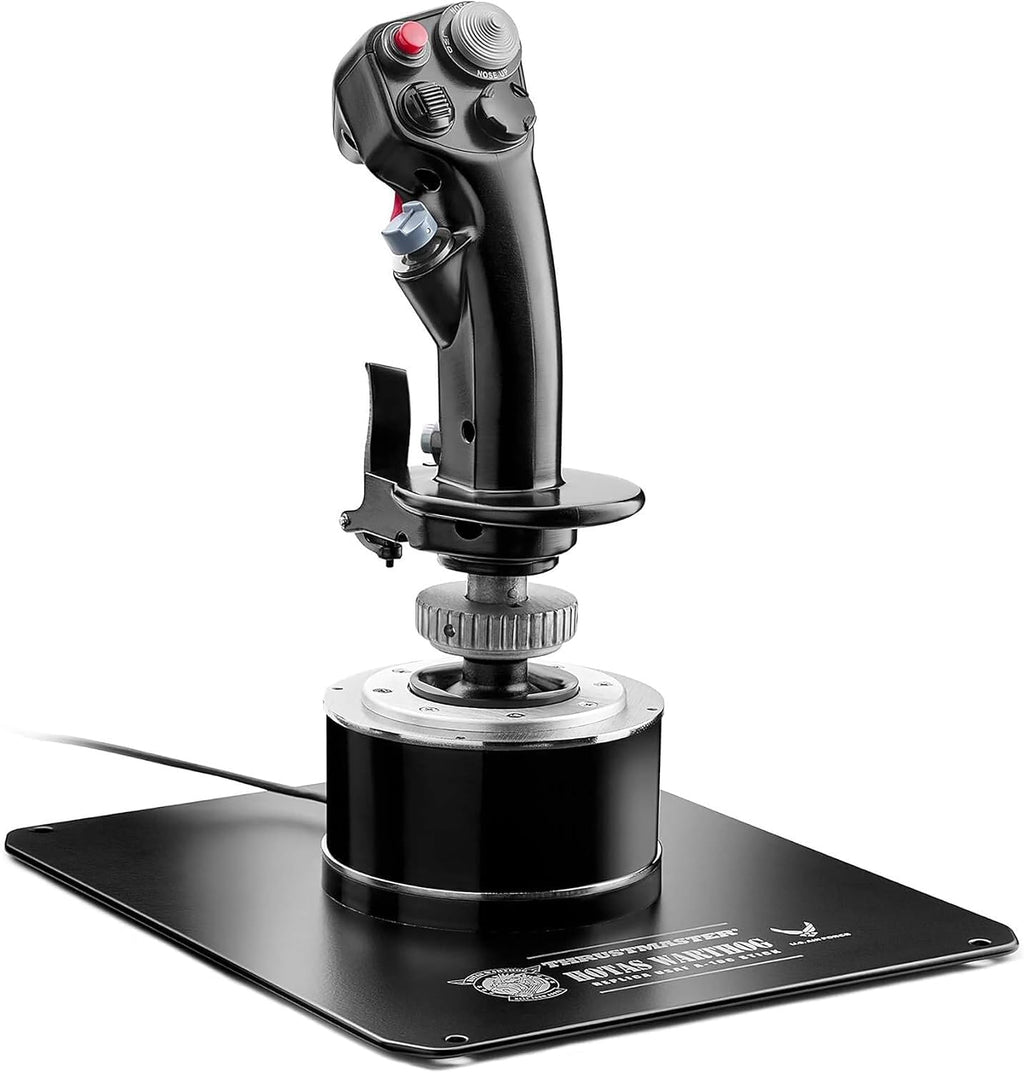 Thrustmaster HOTAS Warthog Flight Stick, A-10C Replica Metal Flight Simulator Joystick, Hall Effect Sensor, 19 Action Buttons, HOTAS Flight Stick for Flight Sim Controller Setup, Compatible with PC
