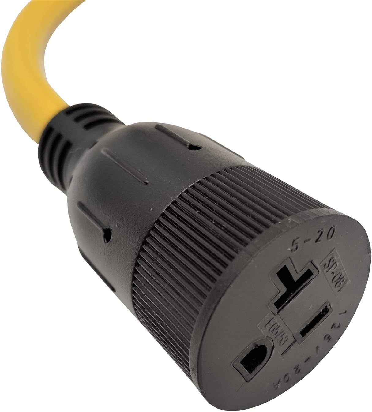 Parkworld NEMA 5-20 Extension Cord 5-20P to 5-20R (T Blade Female Also for 5-15R Adapter) 125V, 20A, 2500W (100FT)