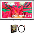 Samsung QN75LS03FWFXZA 75 inch The Frame Pro LS03FW Neo QLED Mini LED Smart TV 2025 (Renewed) Bundle with Deco Gear 6FT HDMI 2.0 Cable and CPS Exclusive 26 Month Protection Pack (BEACH-CPS-26M3500)
