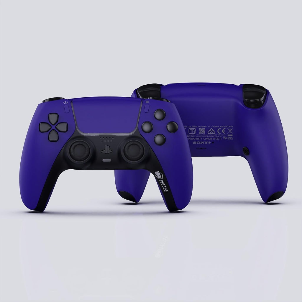 Battle Beaver SmartPad FPS Controller for PS5 with Rumbles Out, TMR, X/O Rear Buttons, Smart Triggers, Smart Bumpers, Full SmartPad, Carrying Case White/Black Buttons