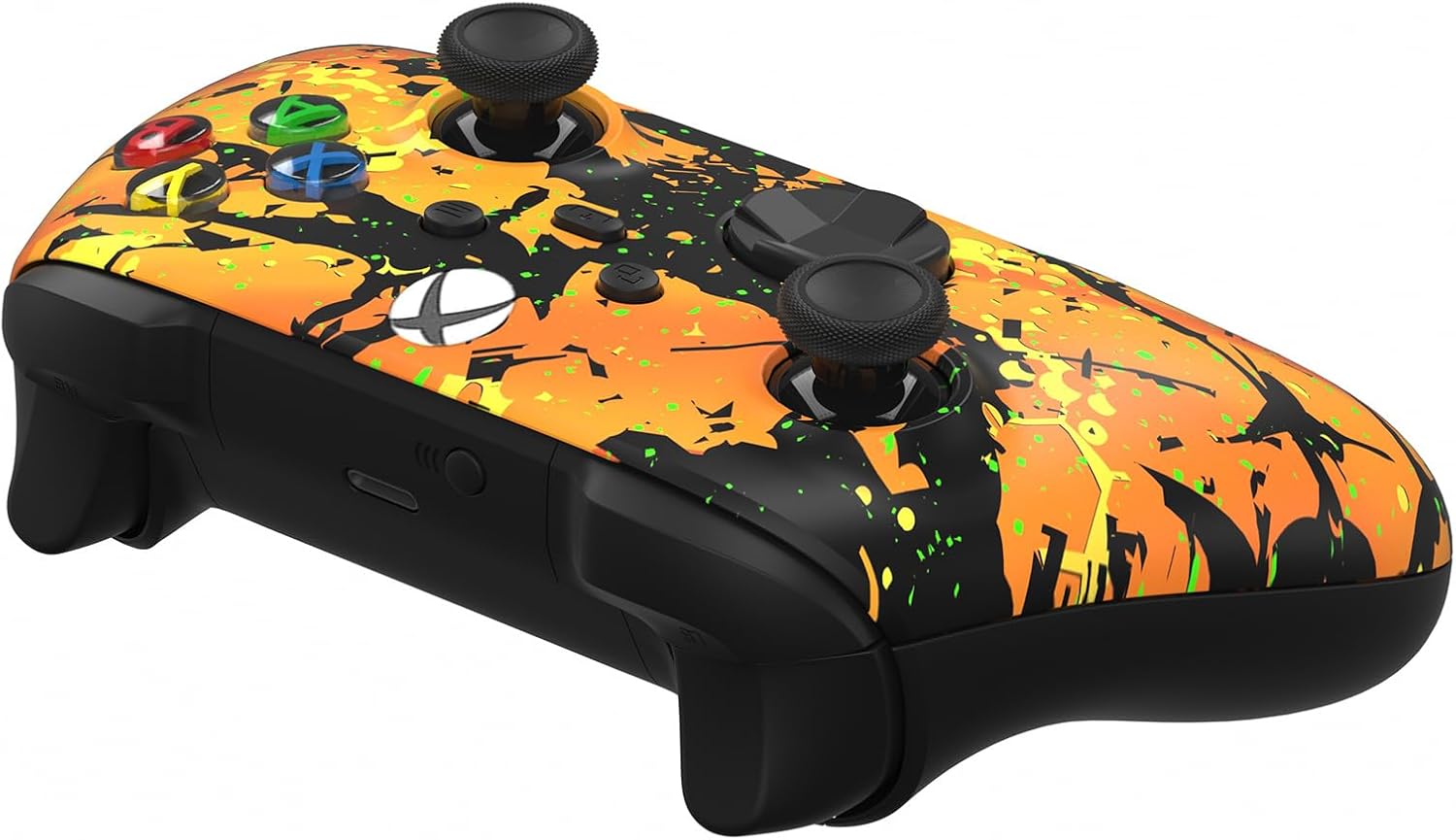 Custom Controllerzz Wireless Controller for Microsoft Xbox Series X/S & Xbox One - Custom Soft Touch Feel - Custom Series X/S Controller (X/S Molten Camo)