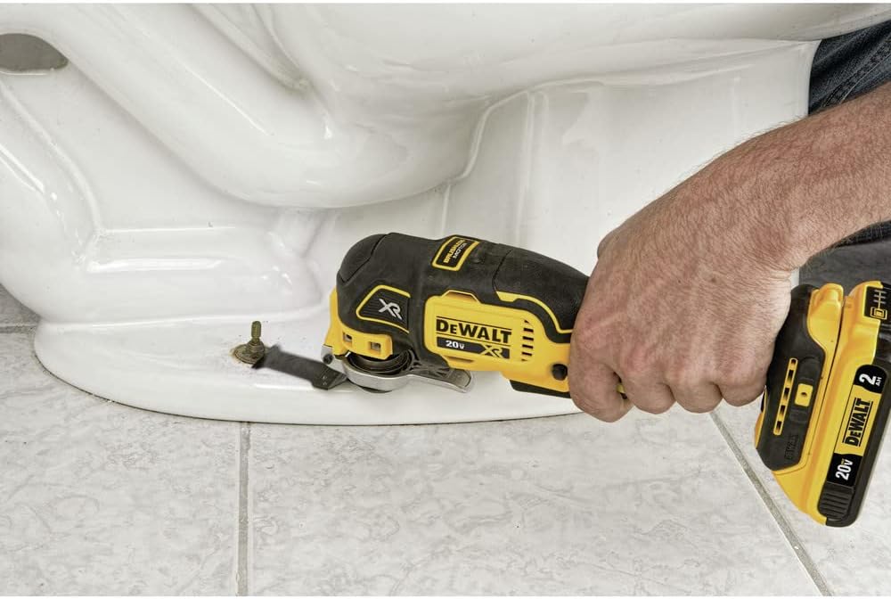 DEWALT DCS356BR 20V MAX XR Brushless Lithium-Ion 3-Speed Cordless Oscillating Multi-Tool (Tool Only) (Renewed)
