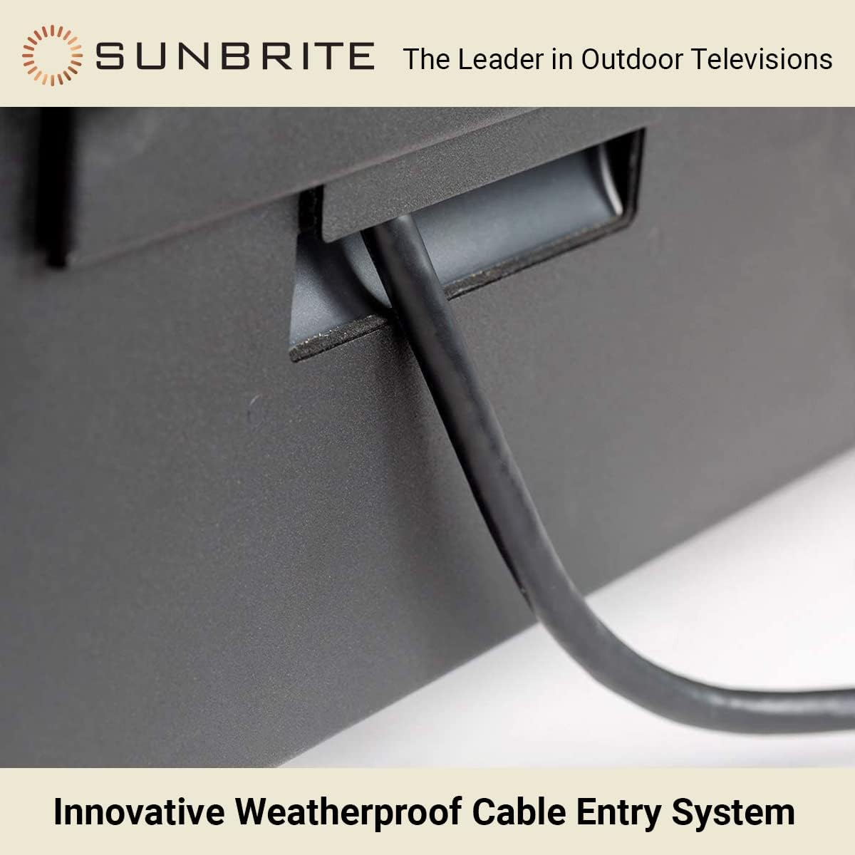 SunBrite 49-inch Outdoor Television 4K with HDR - Pro 2 Series - for Full Sun SB-P2-49-4K-BL