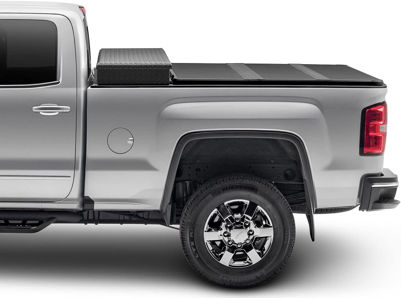 RealTruck Extang Solid Fold 2.0 Toolbox Hard Folding Truck Bed Tonneau Cover | 84430 | Fits 2009 - 2018, 19'-24' Classic Body 1500 Dodge Ram 1500/2500/3500 6' 4' Bed (76.3')