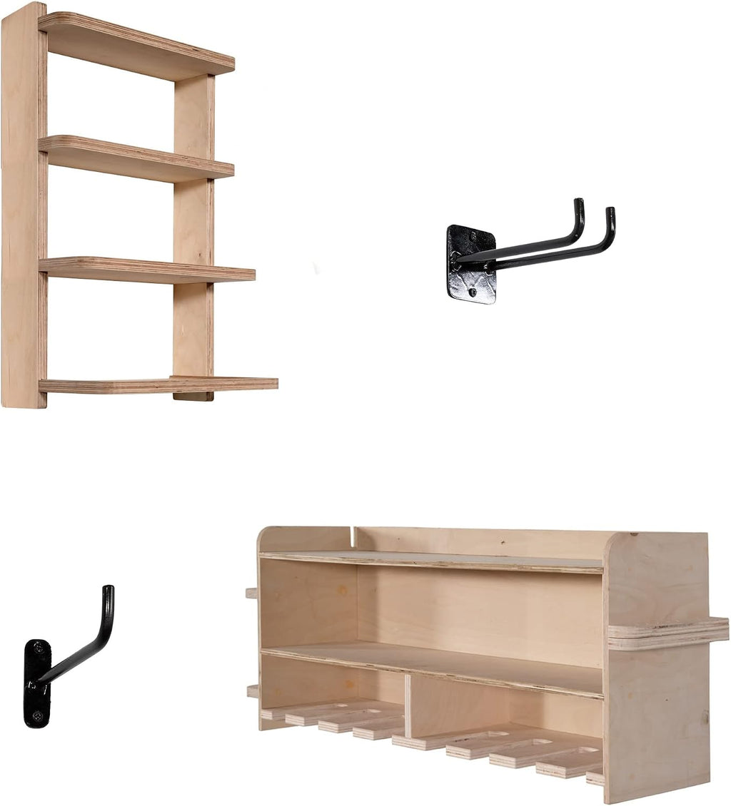 Hook Rake/Shovel/Cord Rack (48') (Bundle C)