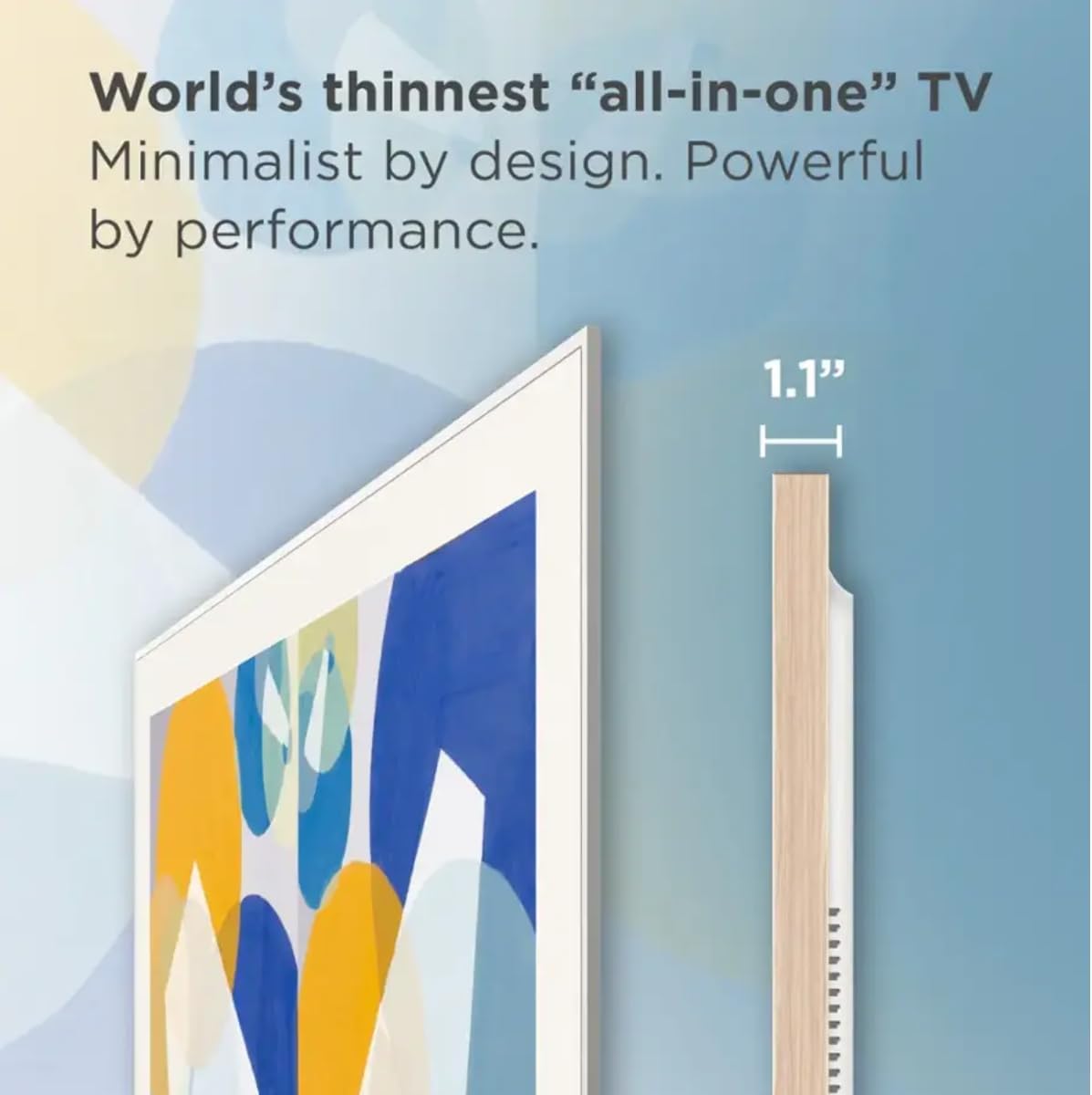 TCL 55A300W 55' Class A300W NXTFRAME Series 4K QLED Frame TV (Renewed)
