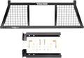 RealTruck Backrack Half-Safety Rack Frame + Hardware Kit for use w/ 21' Toolbox, Combo | No Drill, Black | 147SM & 30201TB | Fits 1999-2016 Ford F-250/F-350/F-450