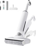 Wet Dry Vacuum Cleaner Cordless, 23KPa Vacuum Mop for Hard Floors, Up to 45 Min Runtime, 180° Lay-Flat Design with Hot Water Self-Cleaning & 185°F Hot Air Drying, Anti-Tangle Brush for Pet Hair