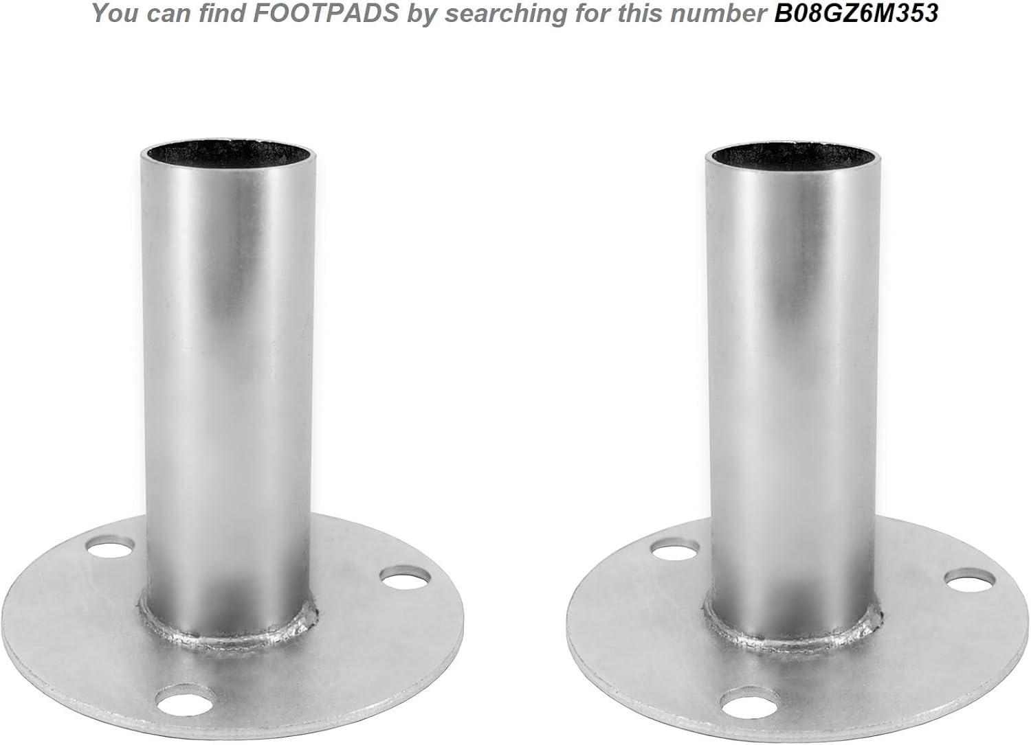 GoodsZone Canopy Fittings Kit 1-3/8' Slant roof Shelter Carport Deck Shed Frame Connectors Coupling, Full Set for 6, 8, 10 Legs, Without Poles (for 10 Legs)