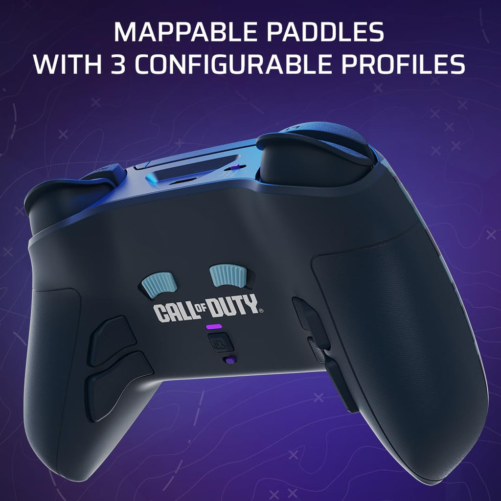 PDP Victrix Pro BFG Wireless Controller for PS4/PS5/PC, Sony 3D Audio, Modular Back Buttons/Clutch Triggers/Joystick, Call of Duty Midnight Mask