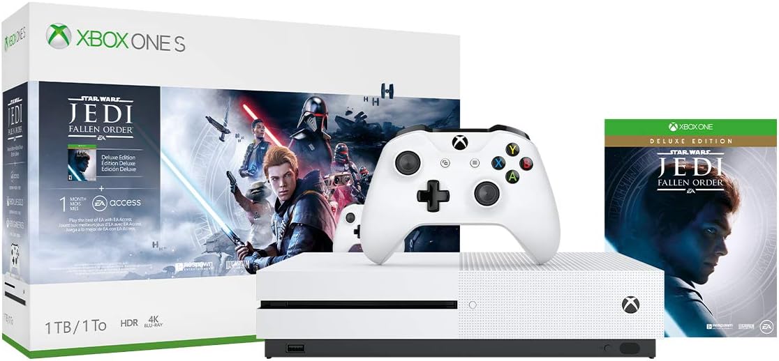 Xbox One S 1TB Console - Star Wars Jedi: Fallen Order Bundle [DISCONTINUED]