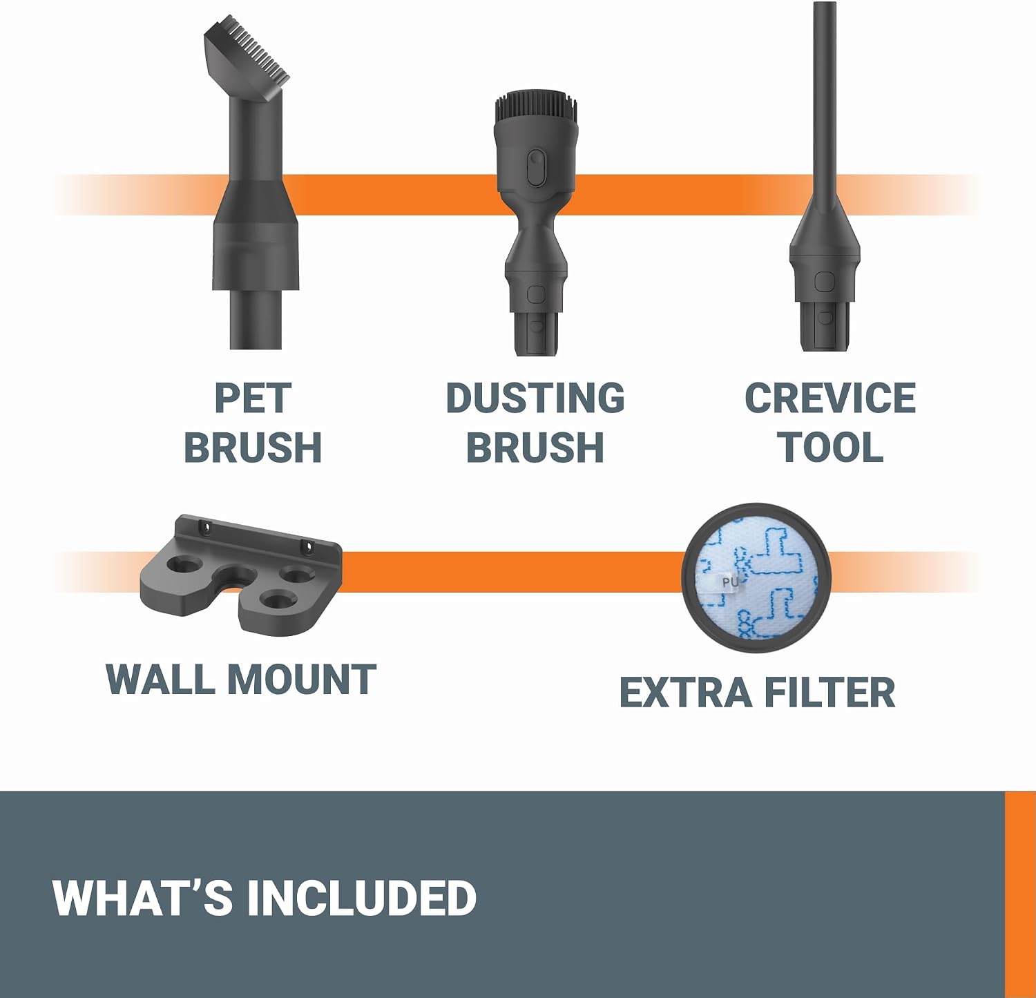 WORX 20V Cordless Stick Vacuum WX038L.1, Powerful Cordless Vacuum Cleaner 25Kpa High Suction for Pet Hair, Lightweight Handheld Vacuum Cleans Floors Carpet Car – Battery & Charger Included