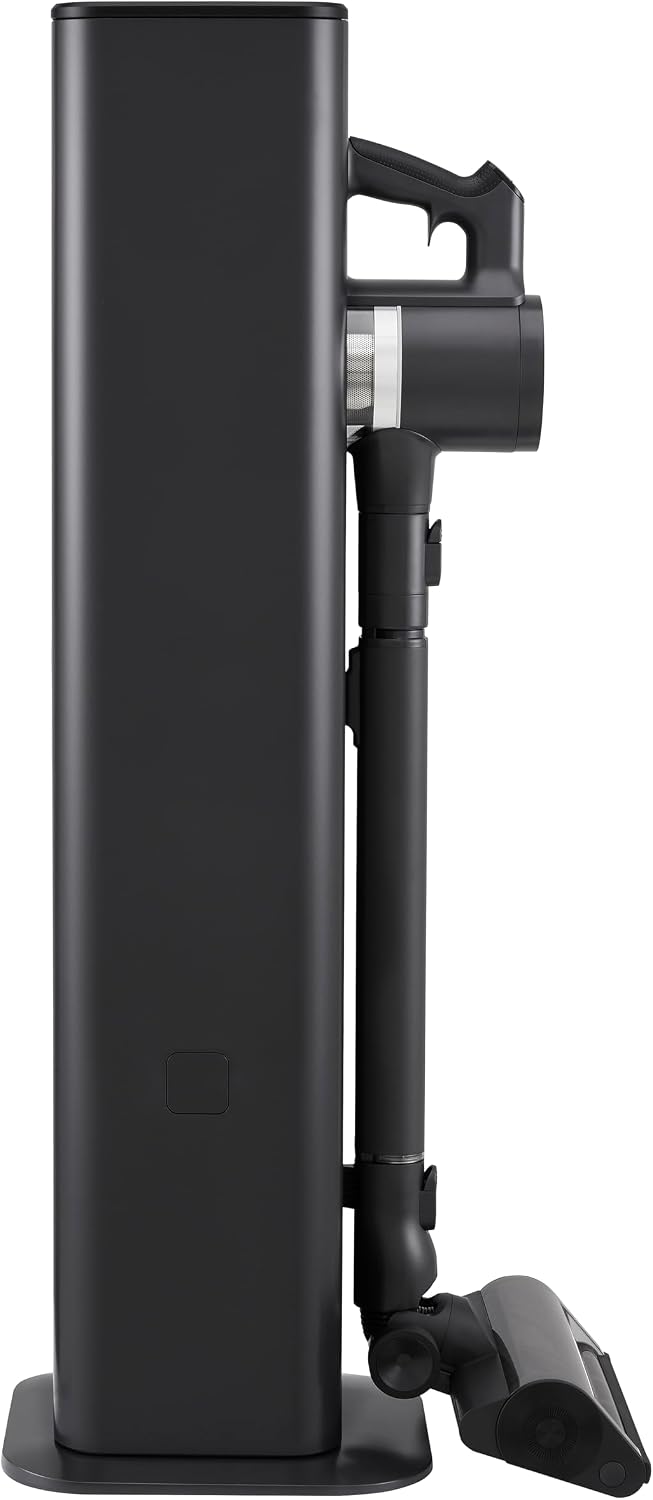 LG CordZero A949 - Cordless Stick Vacuum Cleaner with Auto-Empty Base, 200 Minute Runtime w/Extra Rechargeable Battery, Power Mop, Dual Floor Max, Lightweight, Cleaning for Carpet, Hardwood, Pet Hair