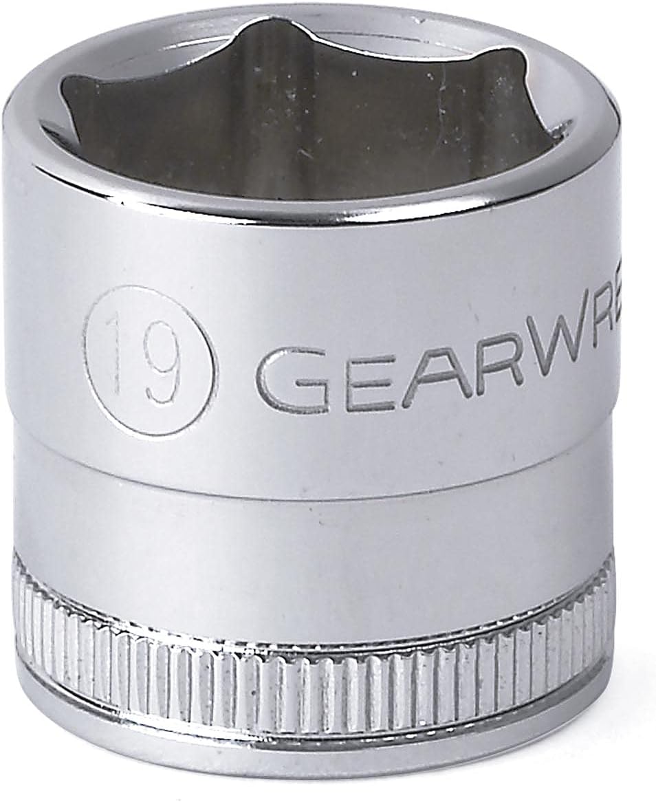 GEARWRENCH 57 Pc. 3/8' Drive 6 Pt. Mechanics Tool Set, Standard & Deep, SAE/Metric - 80550